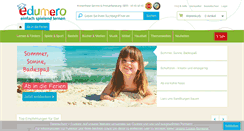 Desktop Screenshot of edumero.de